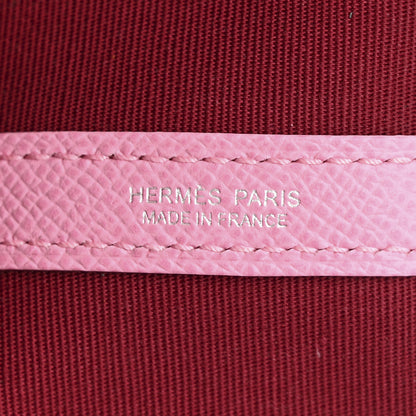 Hermes Toile Epsom Verso Garden Party 36 MM Bubblegum Rubis 6 of 10