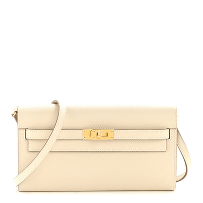 Hermes Epsom Kelly Wallet To Go Craie 1 of 11