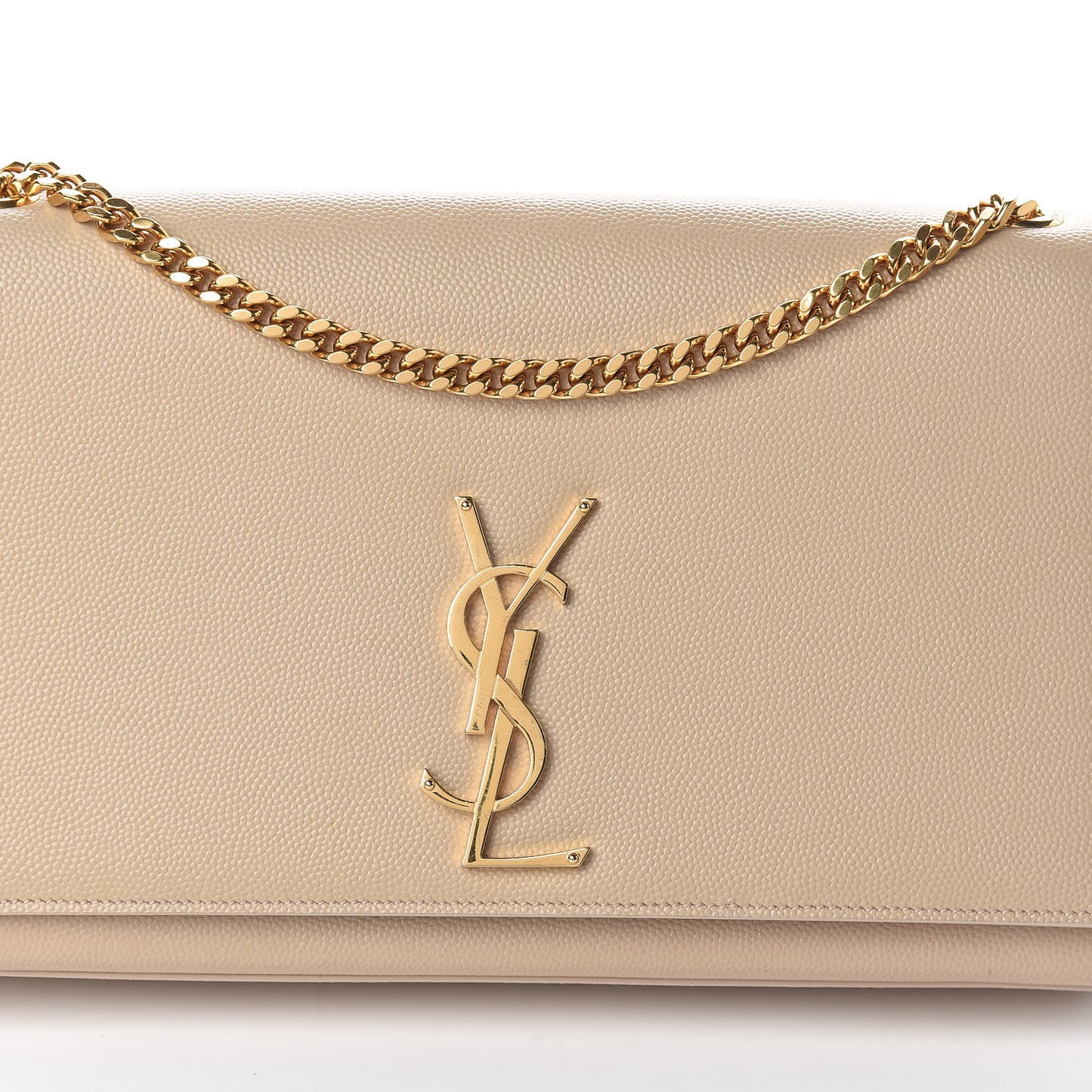 Grain De Poudre Medium Monogram Kate Satchel Nude Powder
