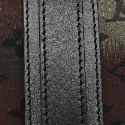 Louis Vuitton Nylon Monogram Camouflage Keepall Bandouliere 50 Kaki 9 of 13
