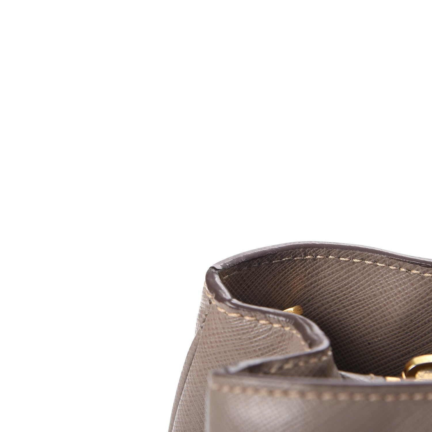 Prada Saffiano Lux Medium Tote Argilla 16 of 18