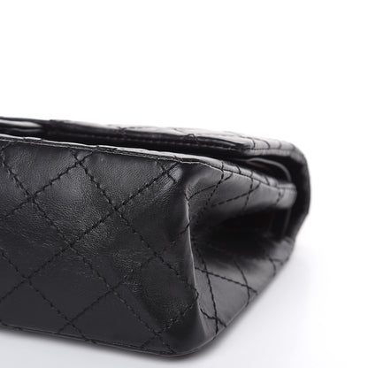 Chanel Aged Calfskin Quilted 2.55 Reissue 225 Flap Black 9 of 10