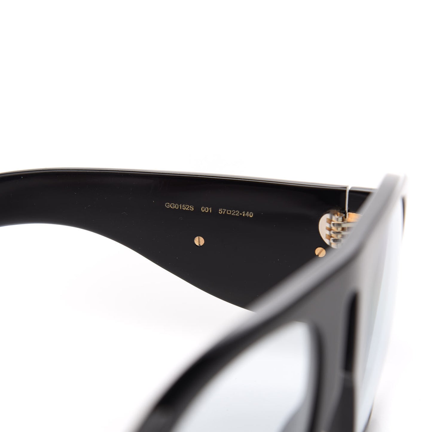 Oversized Aviator Sunglasses GG0152S Black