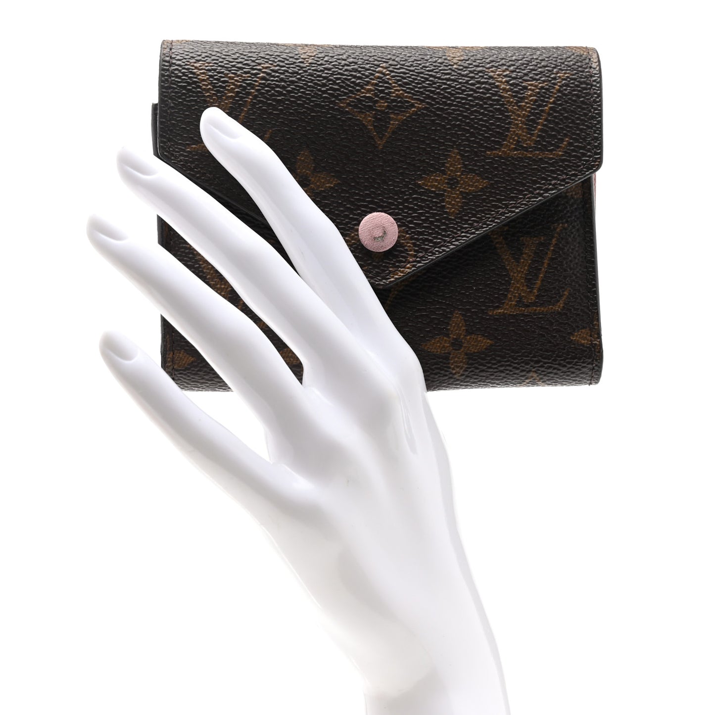 Monogram Victorine Wallet Rose Ballerine