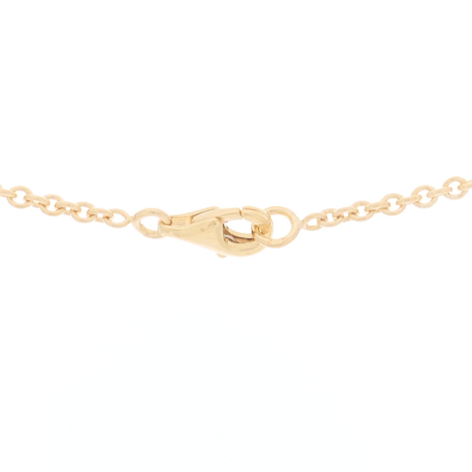Cartier 18K Yellow Gold Interlocking LOVE Necklace 4 of 8