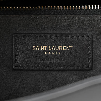 Saint Laurent Smooth Calfskin Le 5 A 7 Hobo Storm 6 of 15
