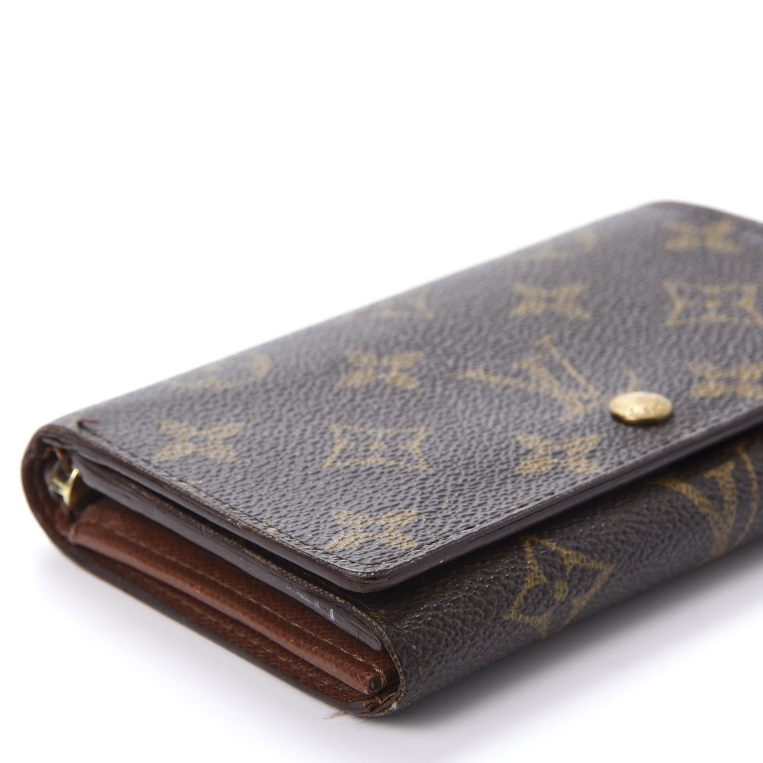 Louis Vuitton Monogram Porte-Monnaie Billets Tresor Wallet 6 of 13