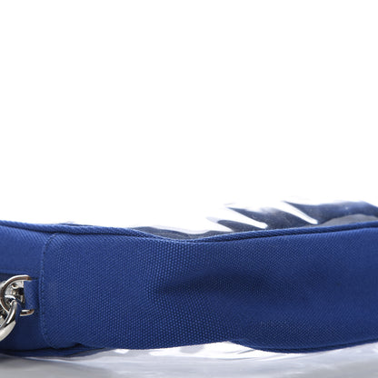Prada Plexiglass Canapa Pouch Cobalto 6 of 9