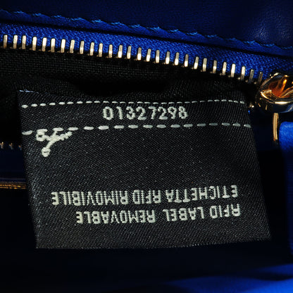 Fendi Nappa Mini Peekaboo Iconic Satchel Bleuette 11 of 11