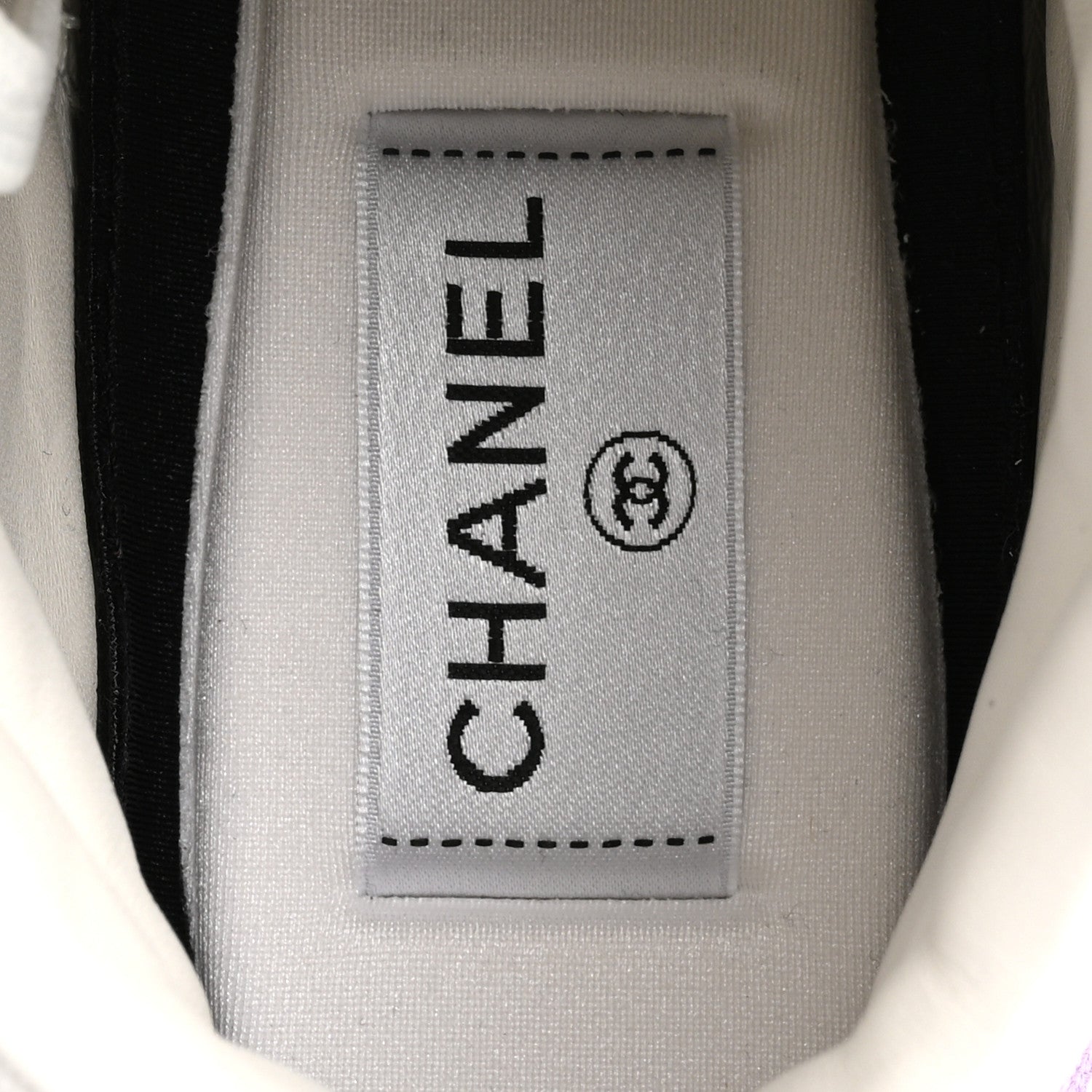 Chanel Cotton High Top Sneakers 38 Purple White 1694785 – FASHIONPHILE