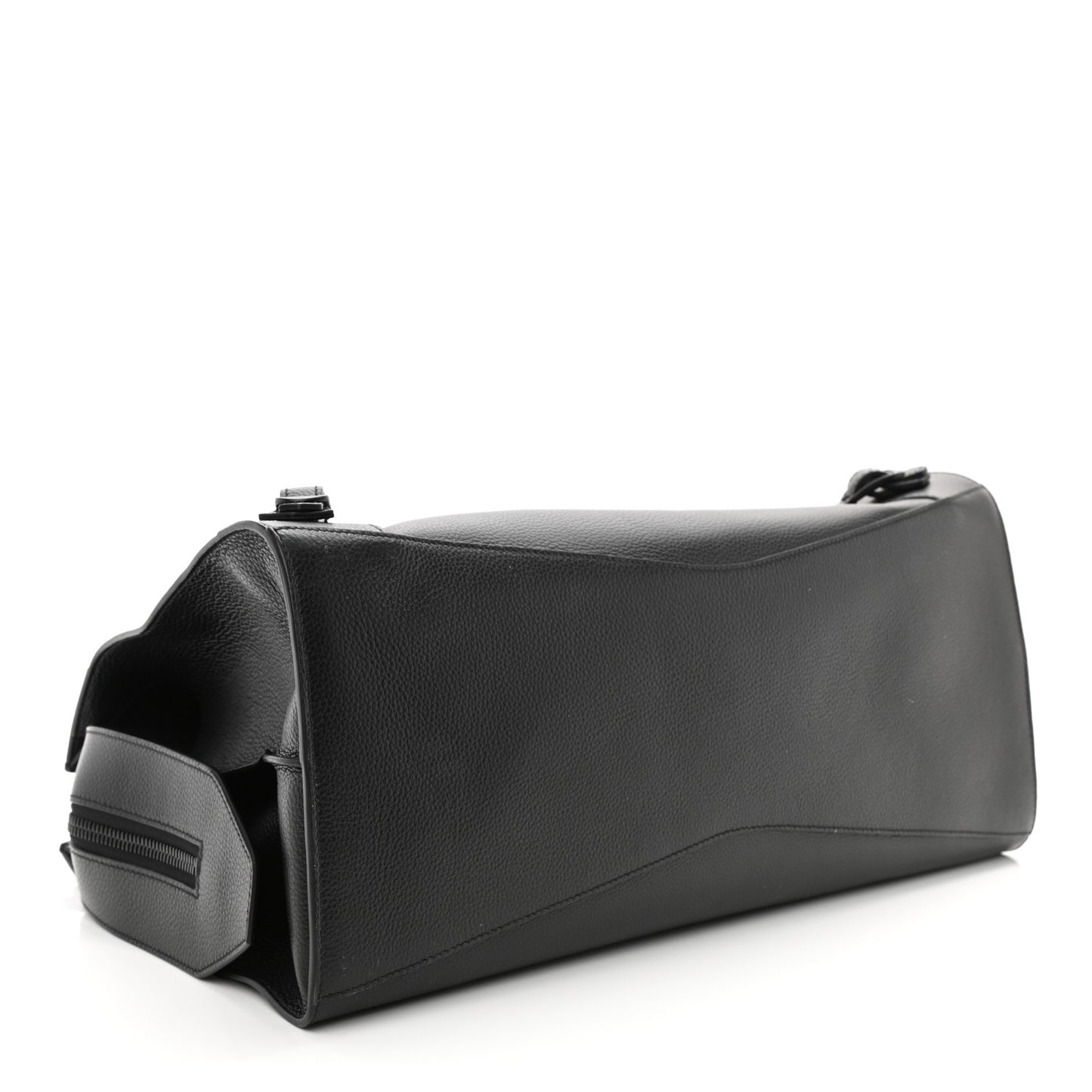 Grained Calfskin Neo Classic Black Hardware Medium City Black