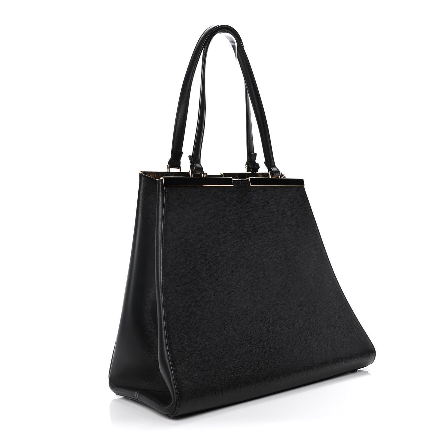 Vitello Elite Large 3Jours Tote Black