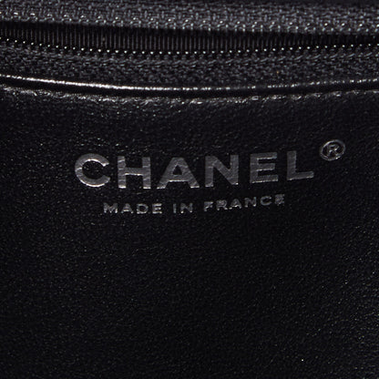 Chanel Iridescent Calfskin CC East West Shopping Tote Grey 8 of 9