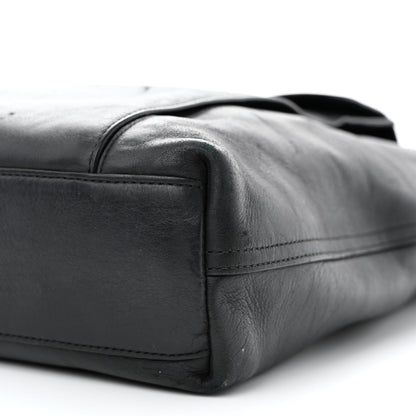 Bottega Veneta Calfskin Front Pocket Tote Black 10 of 19