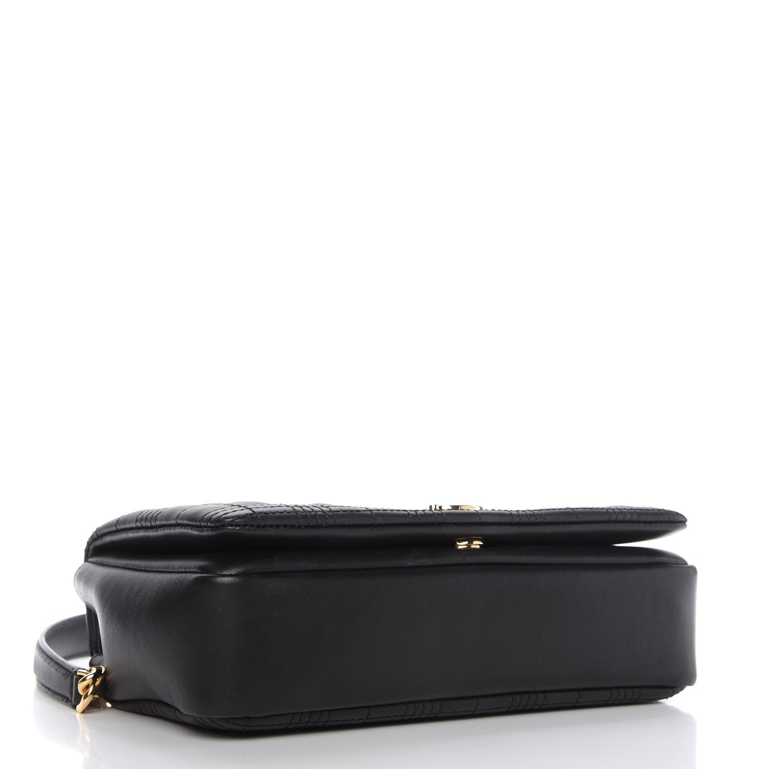 Burberry Lambskin Quilted Lola Bag Black 4 of 11