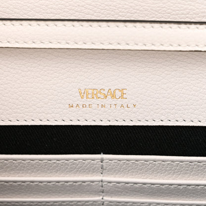 Versace Grained Calfskin La Medusa Crossbody Bag White 6 of 9