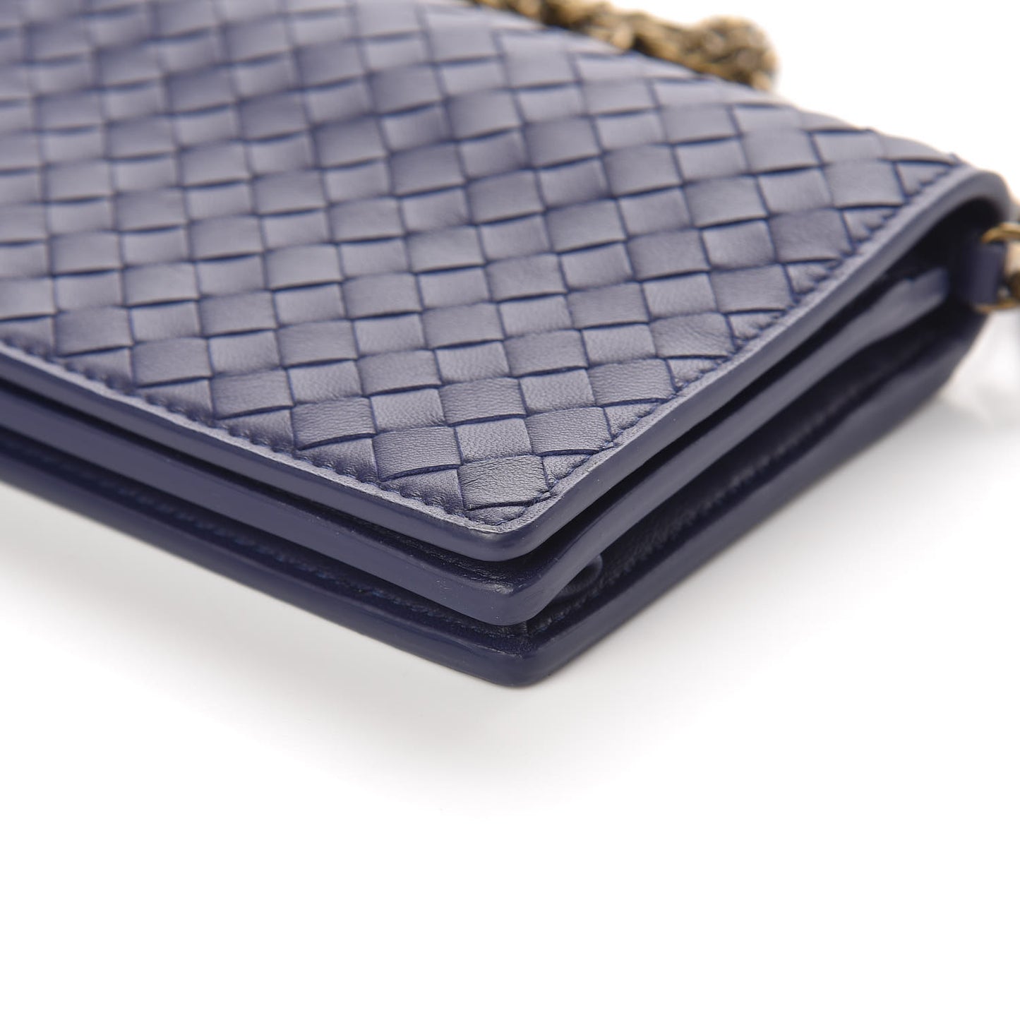 Nappa Intrecciato Continental Wallet on Chain Atlantic