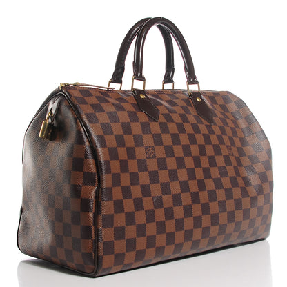 Louis Vuitton Damier Ebene Speedy 35 3 of 7