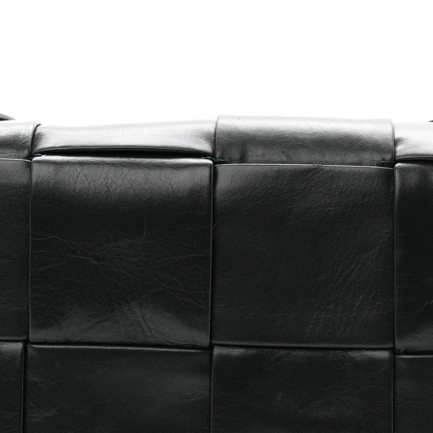Paper Calfskin Intreccio Cassette Belt Bag Camping