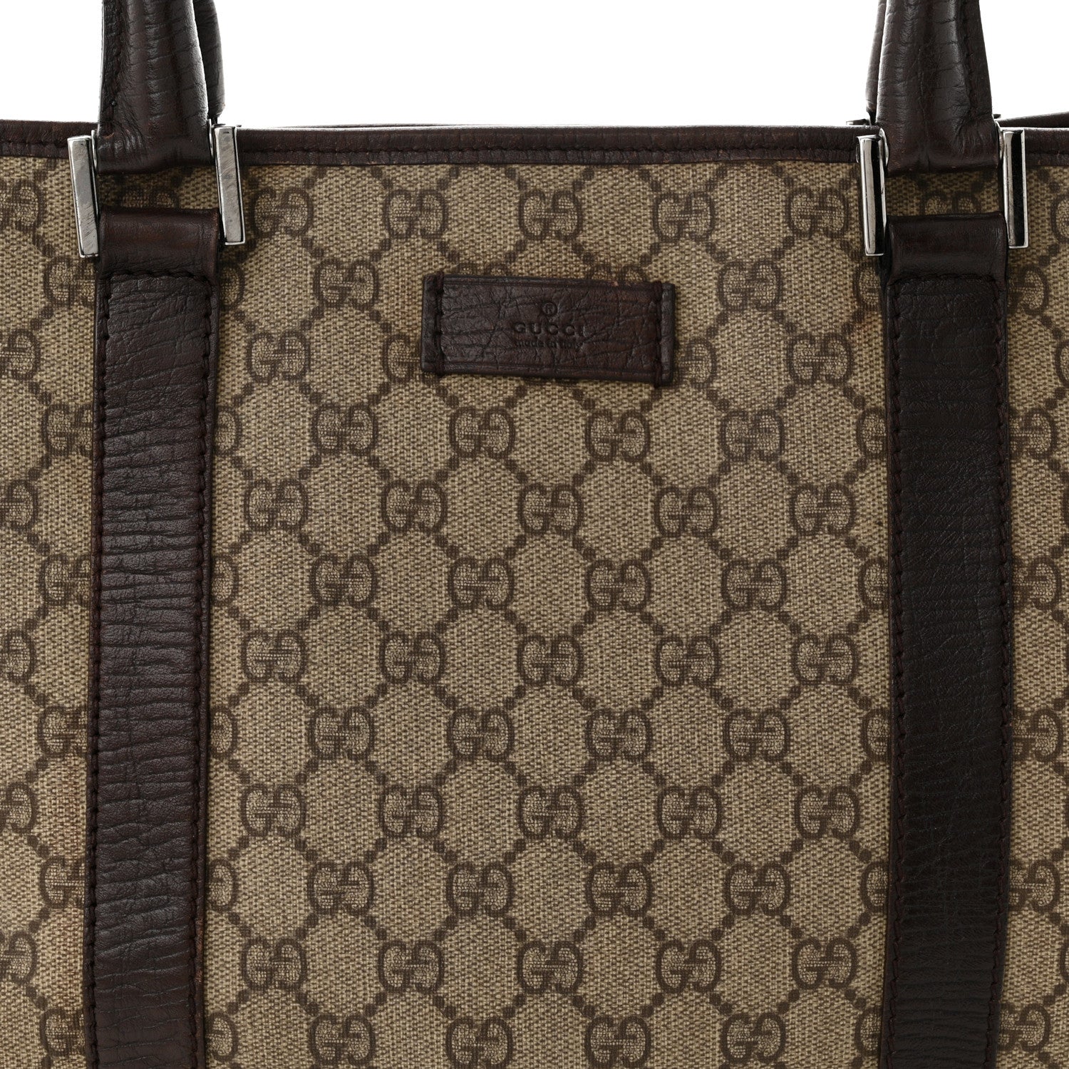 Gucci GG Plus Monogram Medium Joy Tote Dark Brown 8 of 10