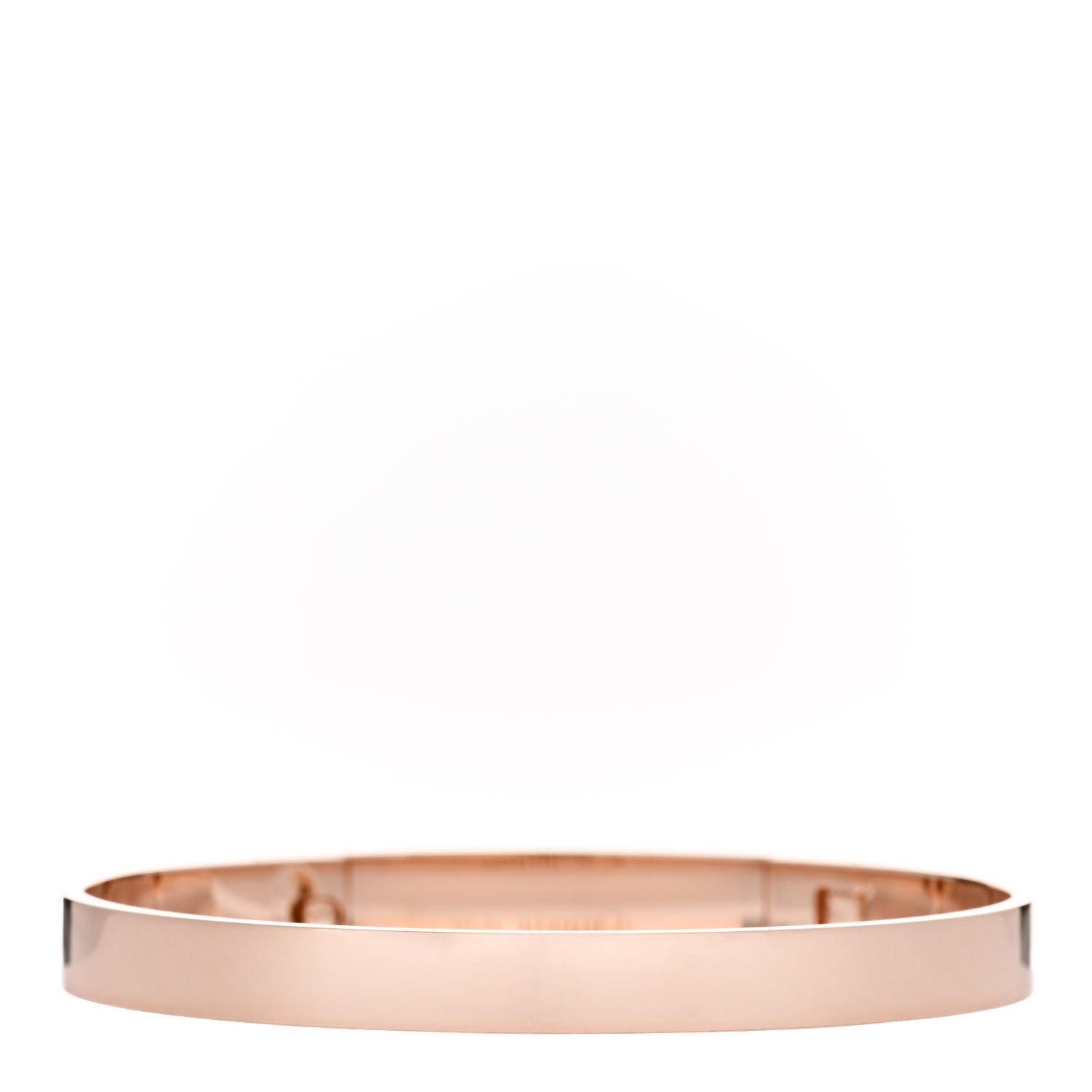 Hermes 18K Rose Gold PM Collier De Chien Bracelet ST 2 of 4