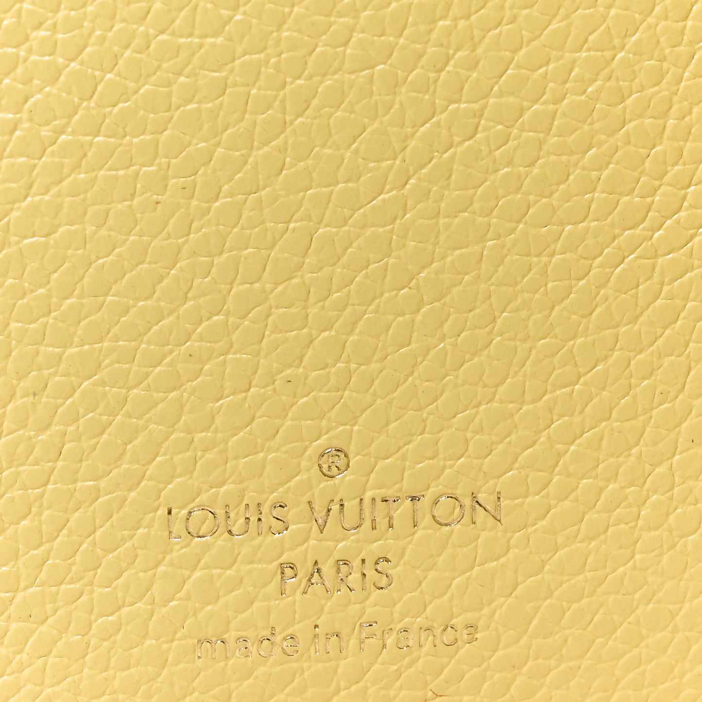 Empreinte Monogram Victorine Wallet Lemon Curd