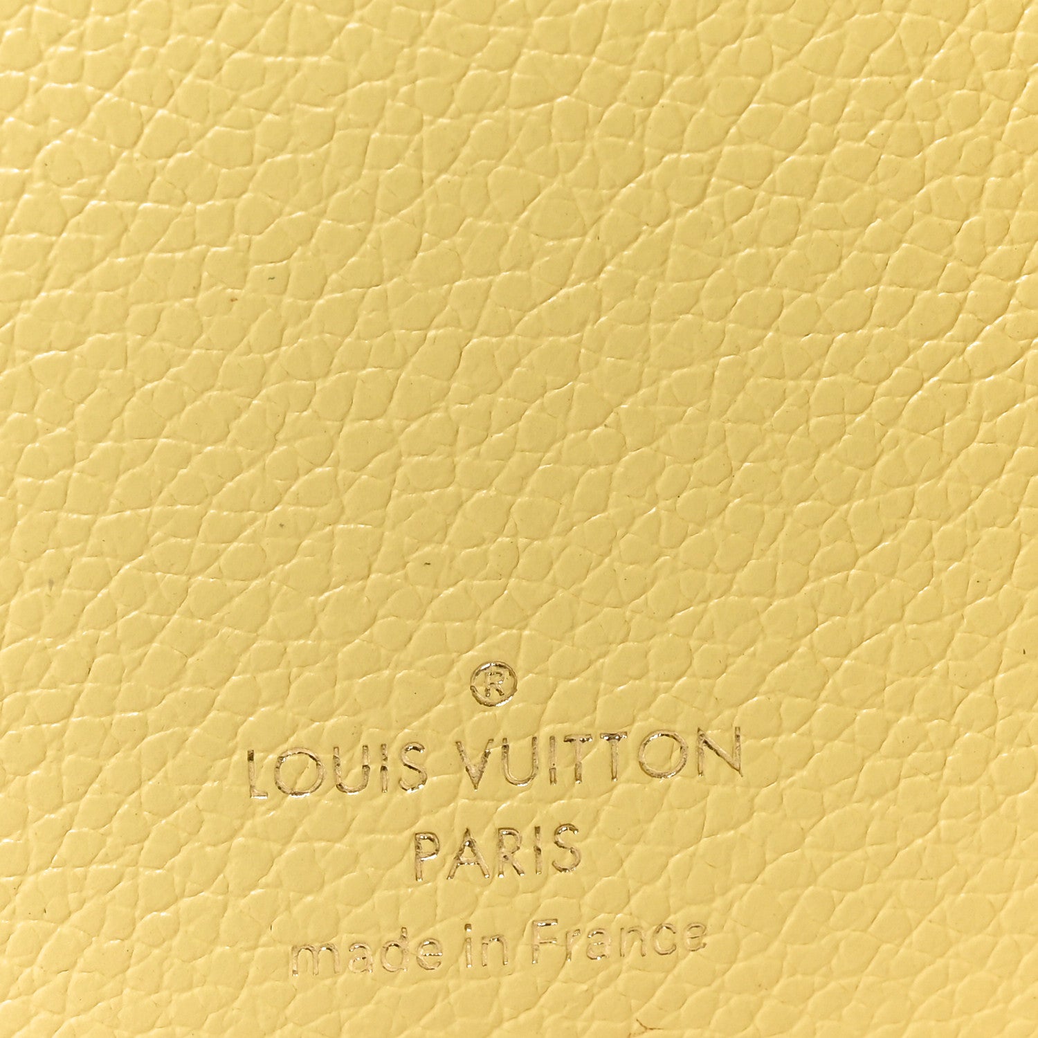 Louis Vuitton Empreinte Monogram Victorine Wallet Lemon Curd 6 of 7