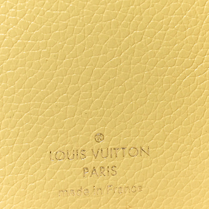 Louis Vuitton Empreinte Monogram Victorine Wallet Lemon Curd 6 of 7