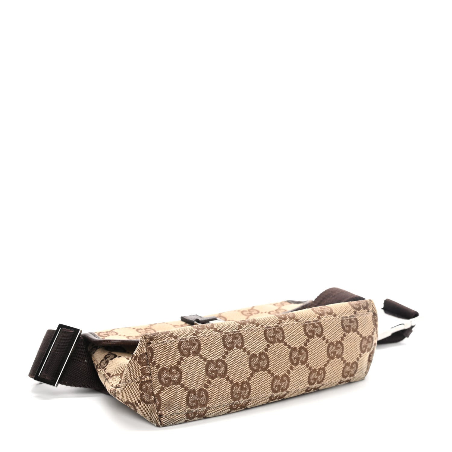 Gucci GG Monogram Flight Belt Bag Dark Brown 4 of 12