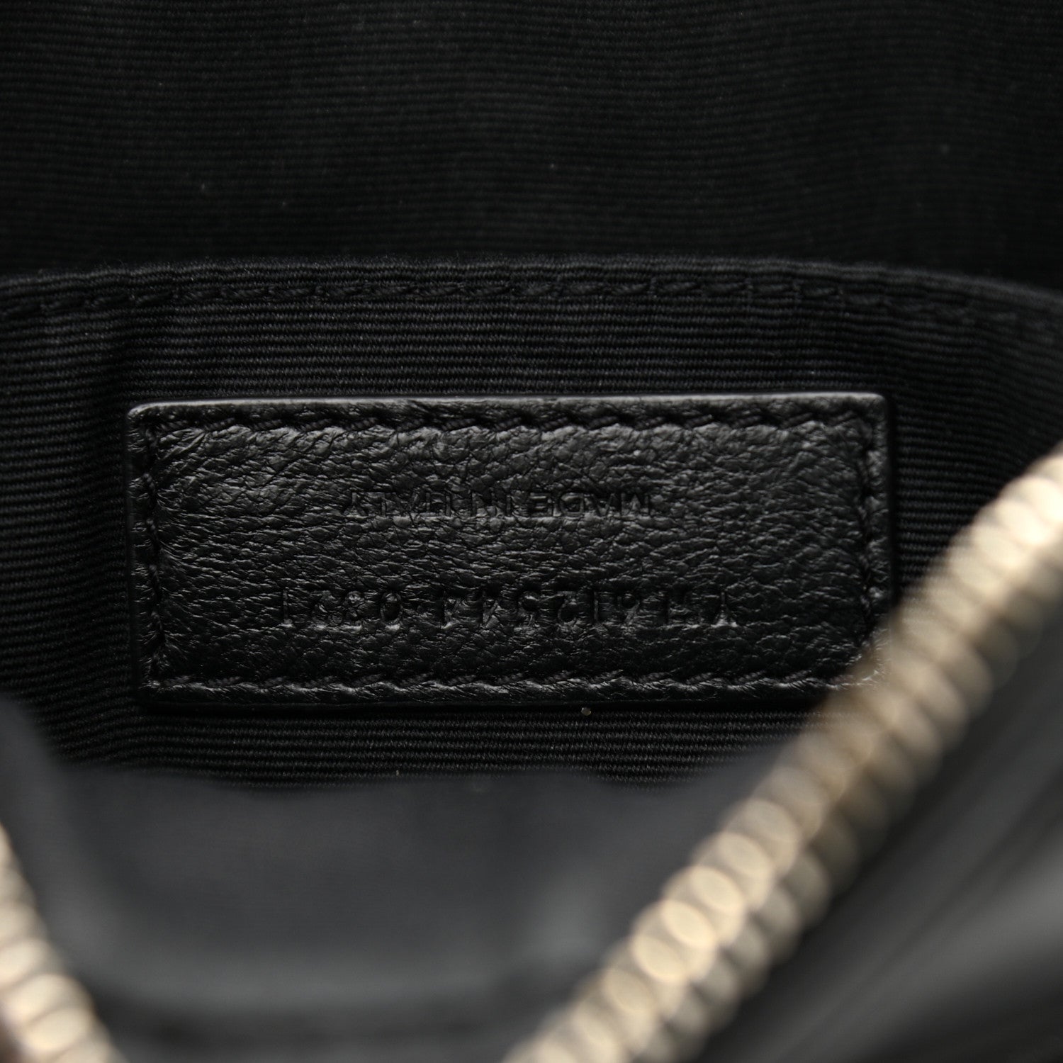 Saint Laurent Calfskin Matelasse Monogram Lou Camera Bag Black 5 of 10