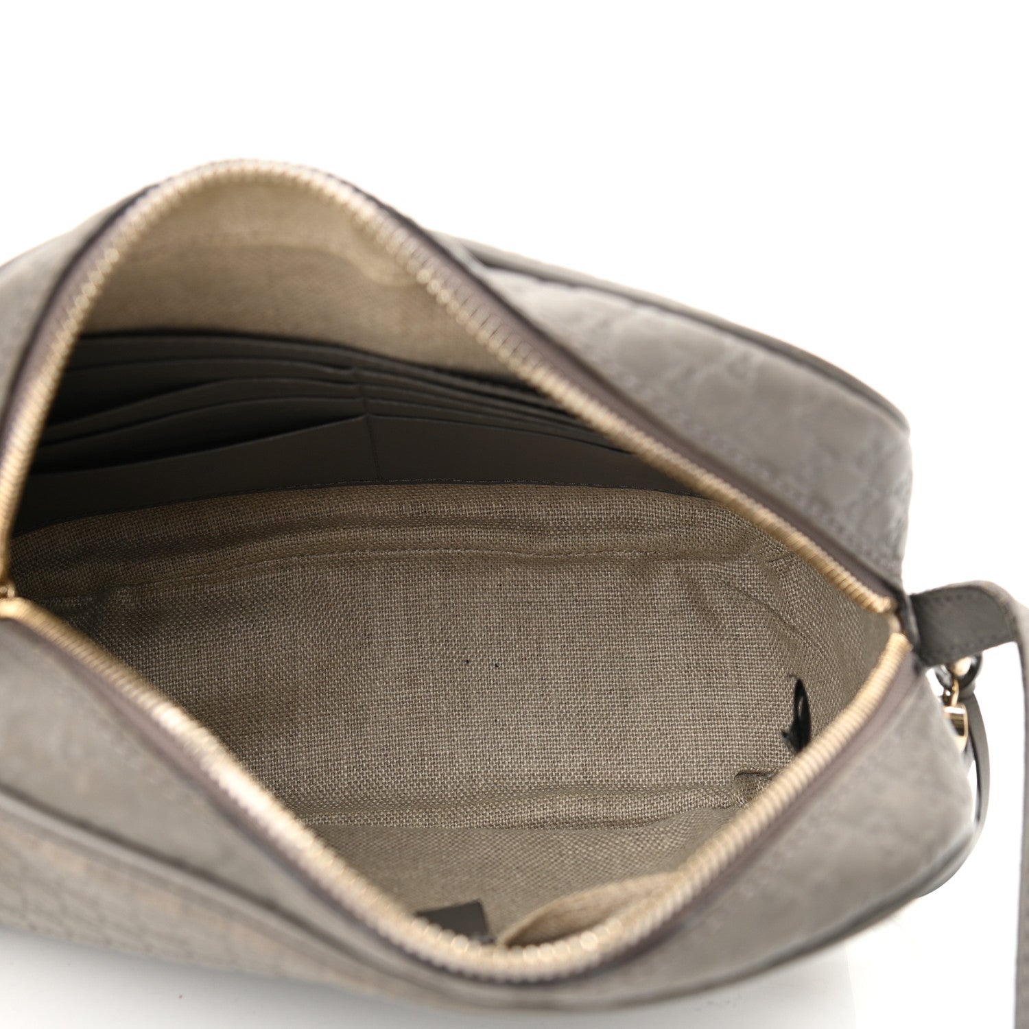 Gucci Microguccissima Mini Bree Messenger Bag Grey 5 of 17