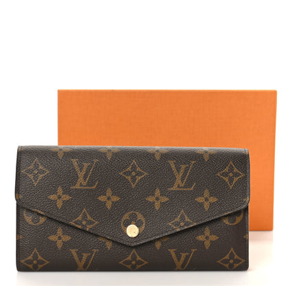 Louis Vuitton Monogram Sarah Wallet NM Coquelicot 9 of 9