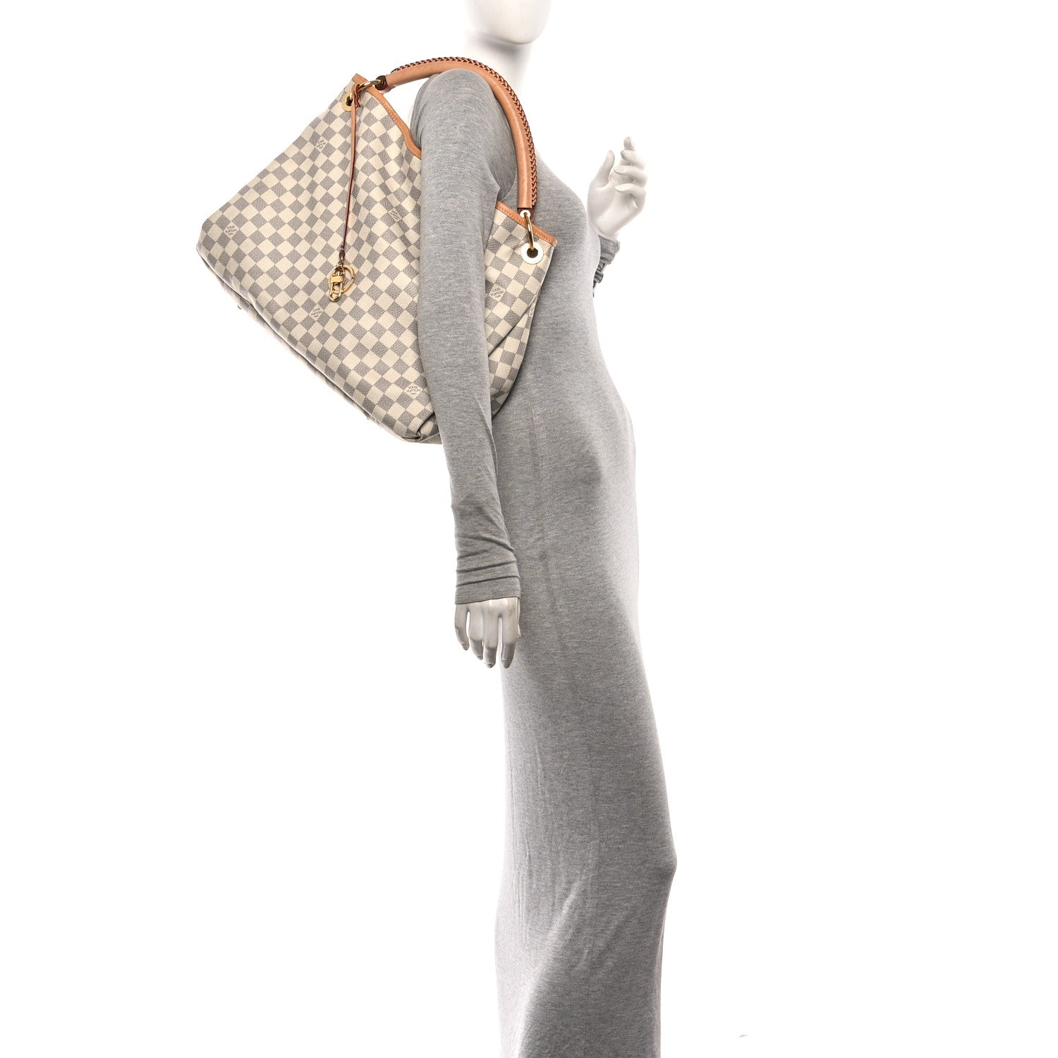 Louis Vuitton Damier Azur Artsy MM 2 of 10