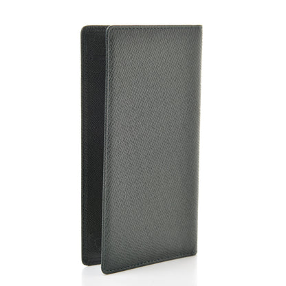 Louis Vuitton Taiga Checkbook Pocket Agenda Cover Epicea 3 of 7