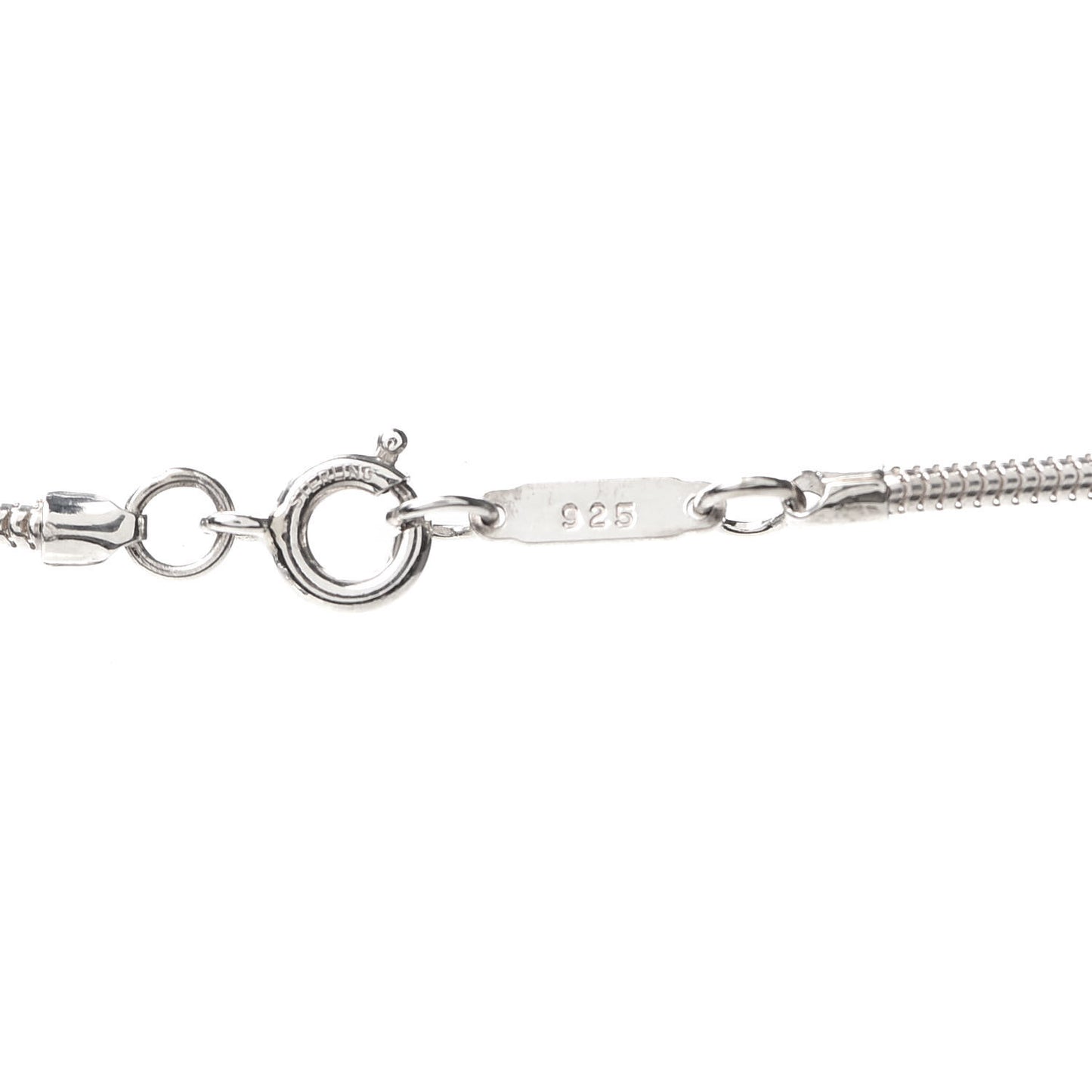 Sterling Silver 1837 Bar Pendant Necklace