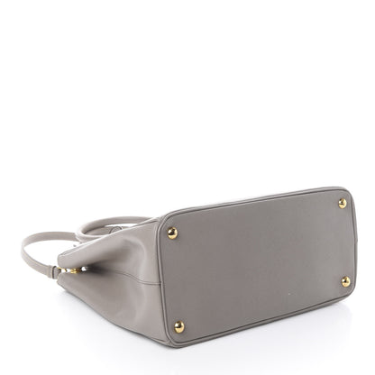 Prada Saffiano Medium Galleria Double Zip Tote Argilla 3 of 8
