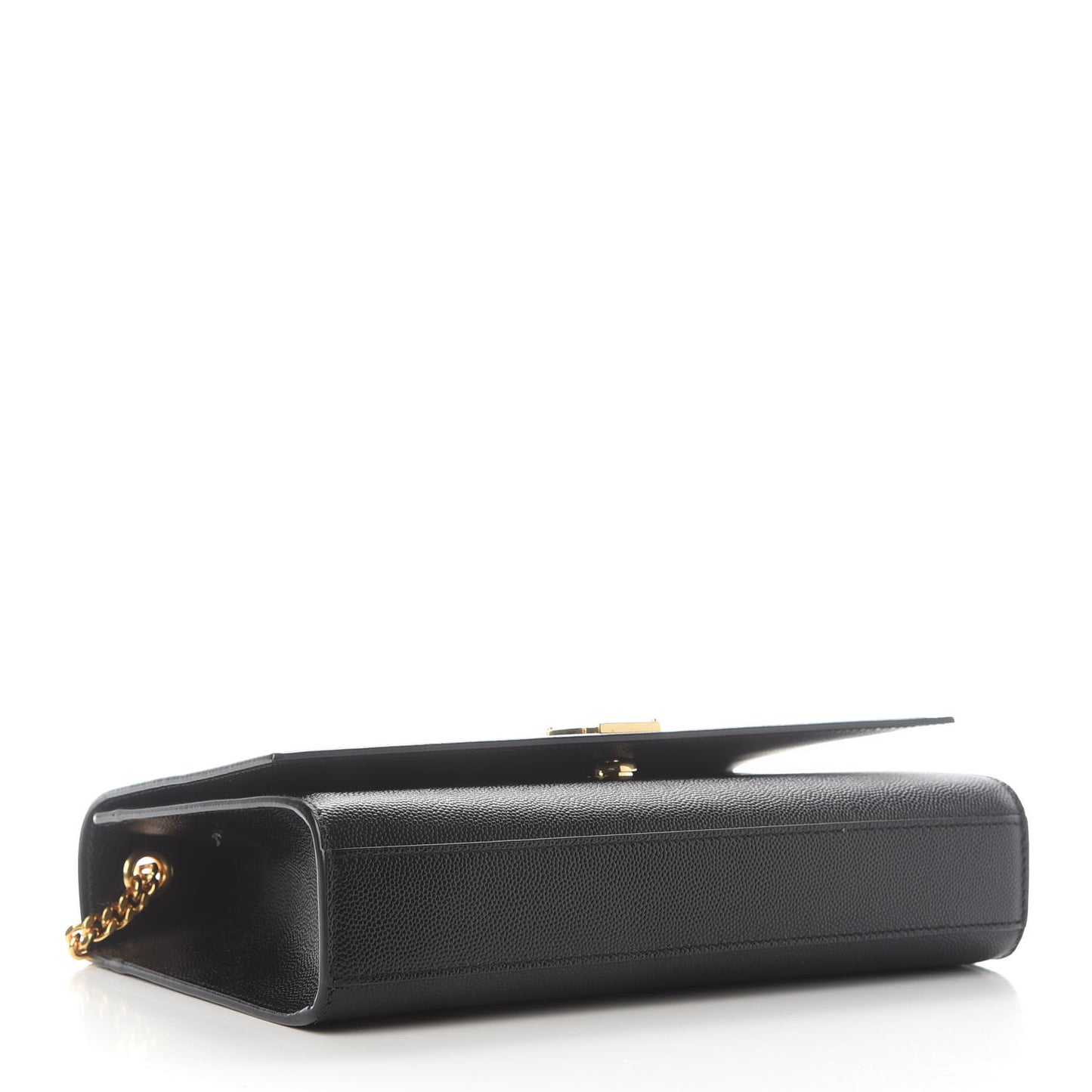 Grain De Poudre Medium Classic Monogram Kate Satchel Black