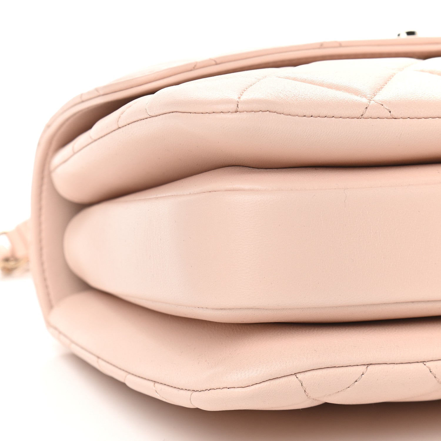Chanel Lambskin Quilted Small Trendy CC Dual Handle Flap Bag Light Beige 7 of 9