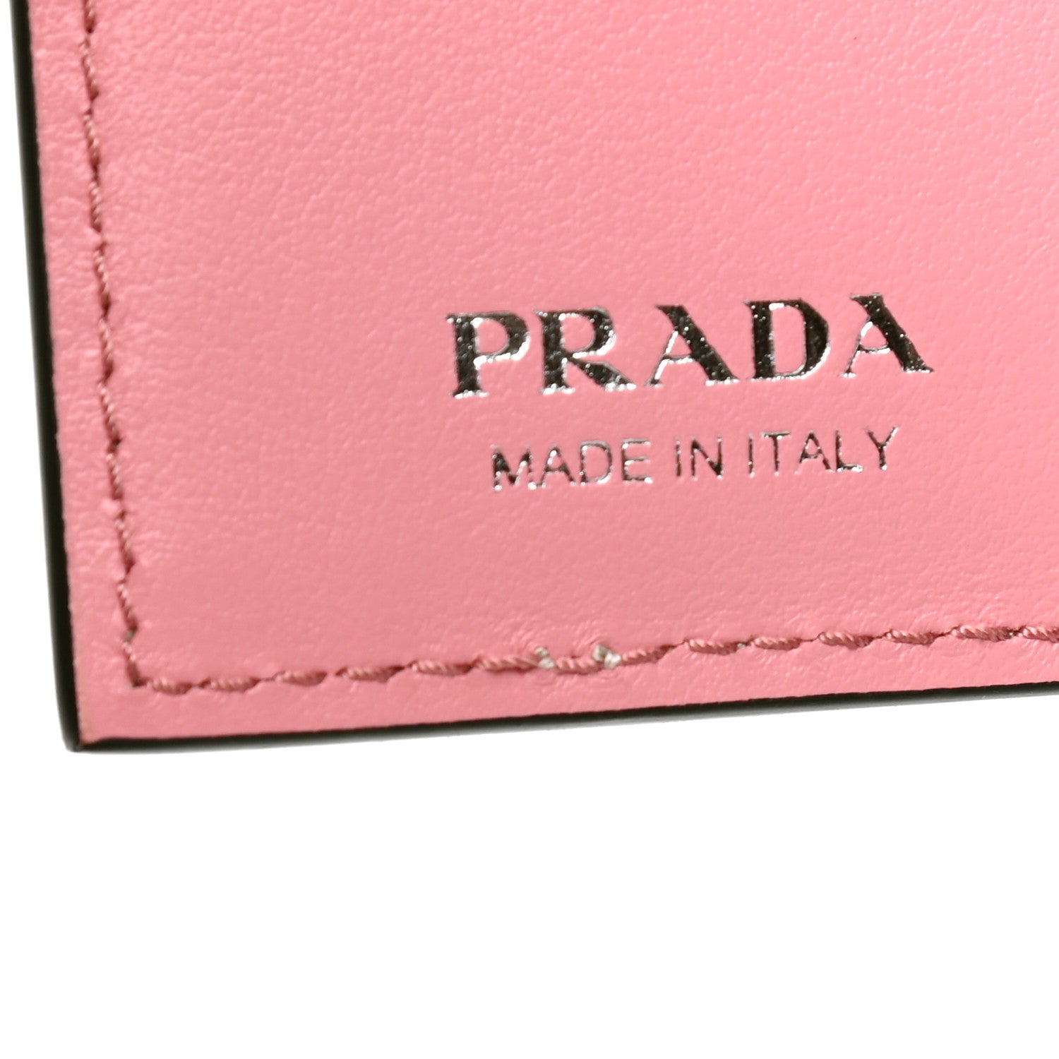Prada X JAMES JEAN Glace Calfskin Rabbit Print Bi-Fold Wallet