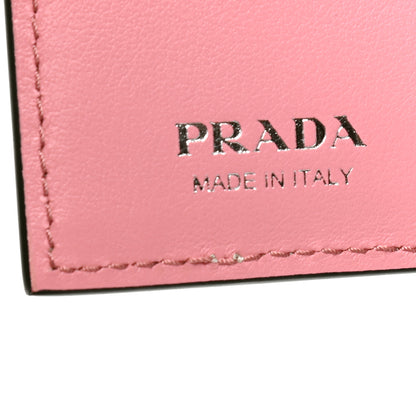Prada X JAMES JEAN Glace Calfskin Rabbit Print Bi-Fold Wallet Opaline 7 of 7