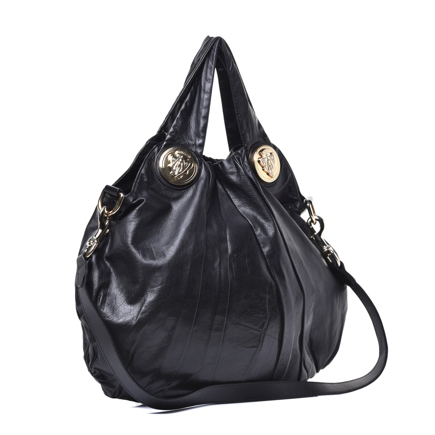 Calfskin Medium Hysteria Hobo Black