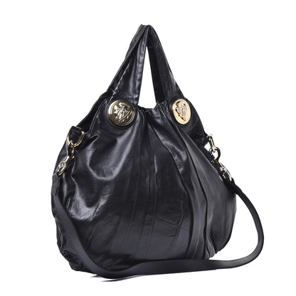 Gucci Calfskin Medium Hysteria Hobo Black 4 of 10