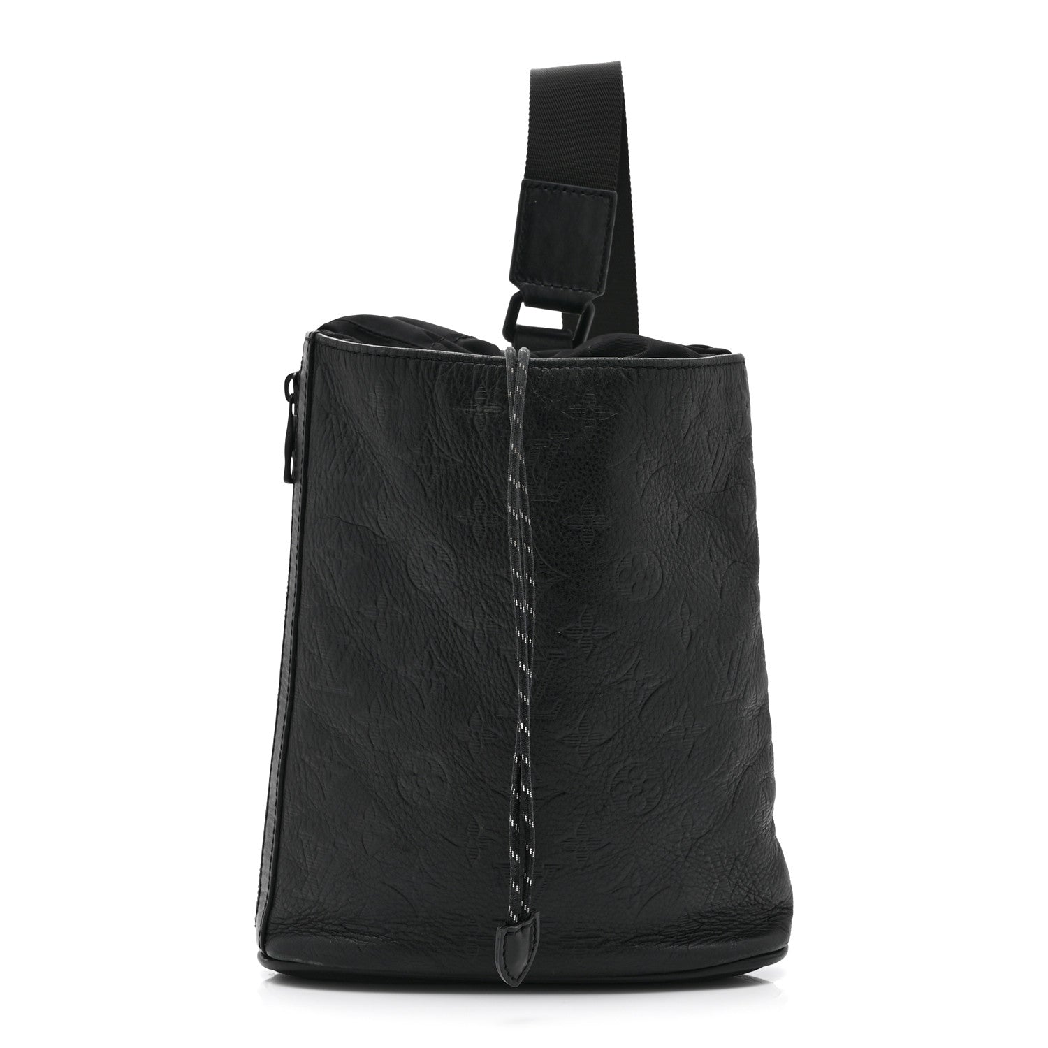 Louis Vuitton Monogram Shadow Chalk Slingbag  Black 1 of 10