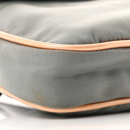 Prada Nylon Vernice Belt Bag Pink Gray 9 of 12