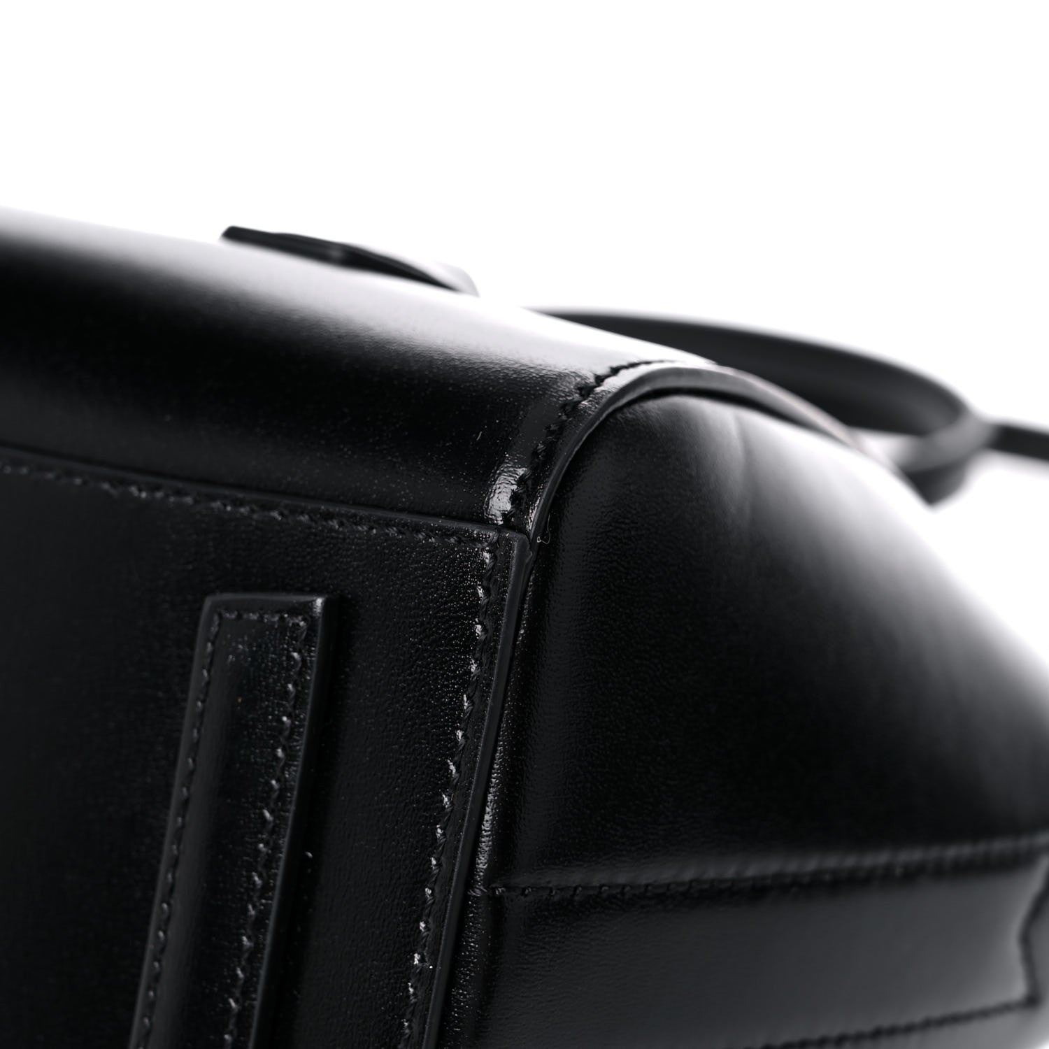 Givenchy Box Calfskin Mini Lock Antigona Shoulder Bag Black 9 of 13