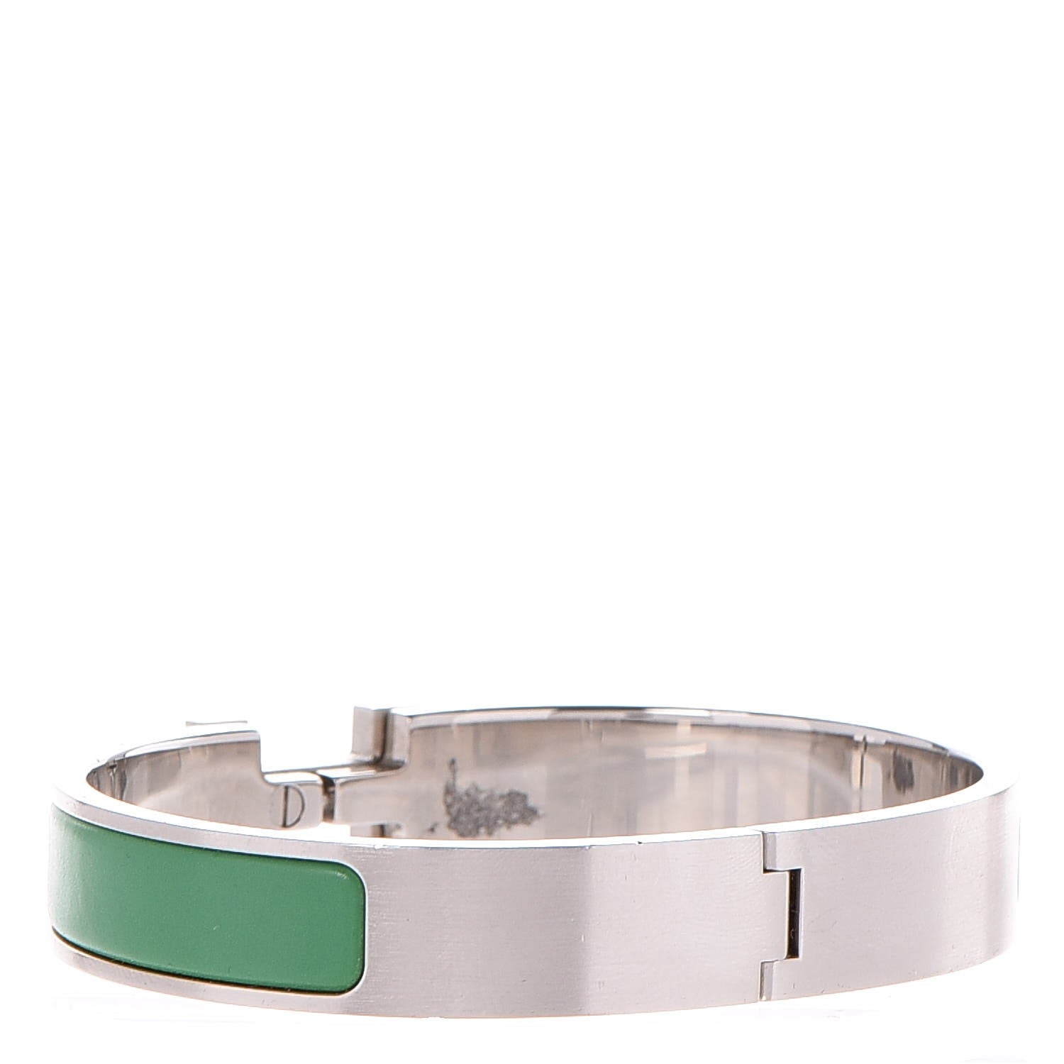 Hermes Matte Enamel Narrow Clic Clac HH Bracelet GM Bambou 3 of 5