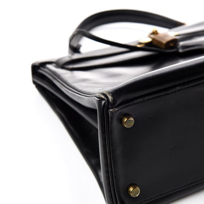 Hermes Box Kelly Retourne 32 Black 35 of 49