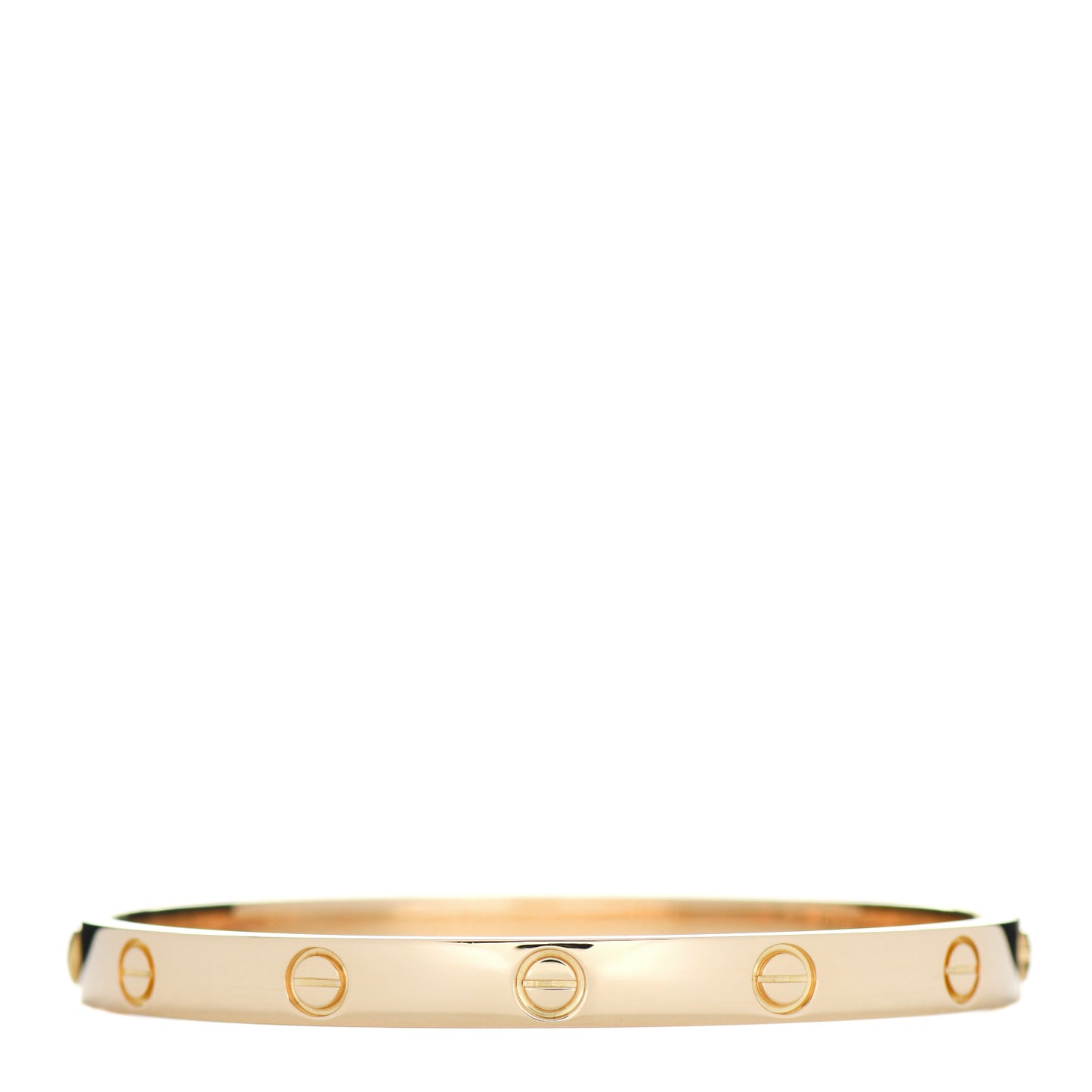 18K Yellow Gold LOVE Bracelet 19