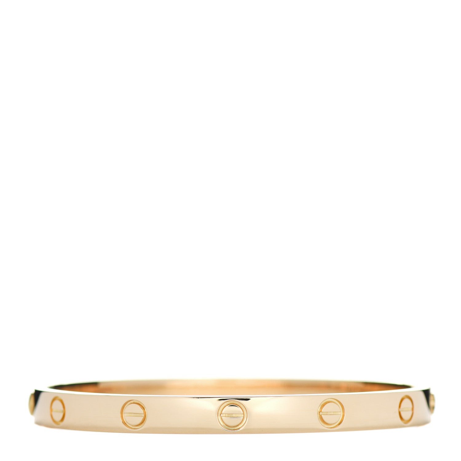 Cartier 18K Yellow Gold LOVE Bracelet 19 3 of 4