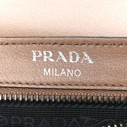 Prada Glace Calfskin Studded Crossbody Cammeo 6 of 14